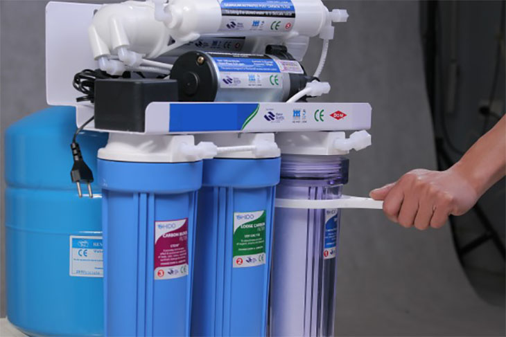Bộ lọc thô bị bẩn gây tắc